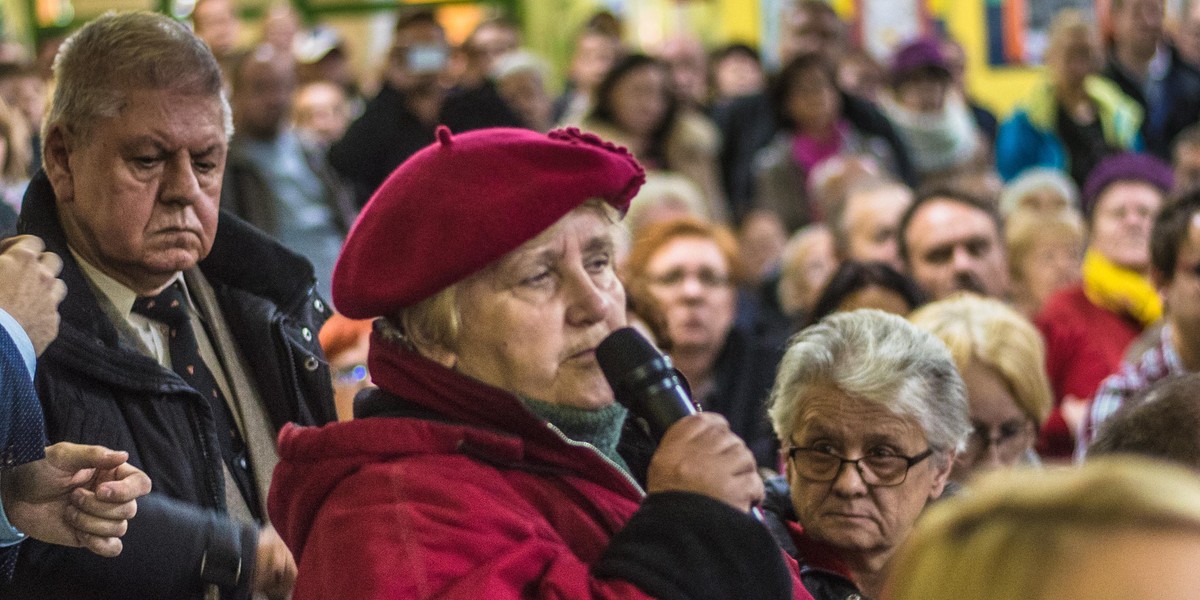 Mieszkańcy protestują Stop wieżowcom!