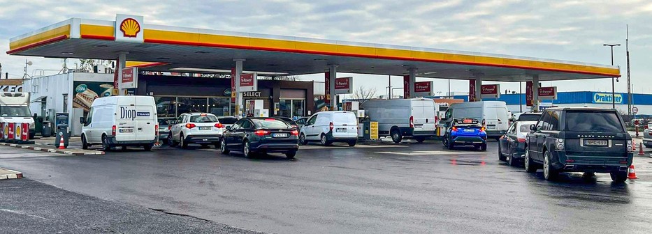 M3 bevezető Shell kút CZ (2)