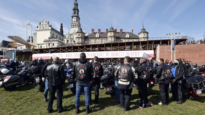 Jasna Góra. Otwarcie sezonu motocyklowego w czasie pandemii