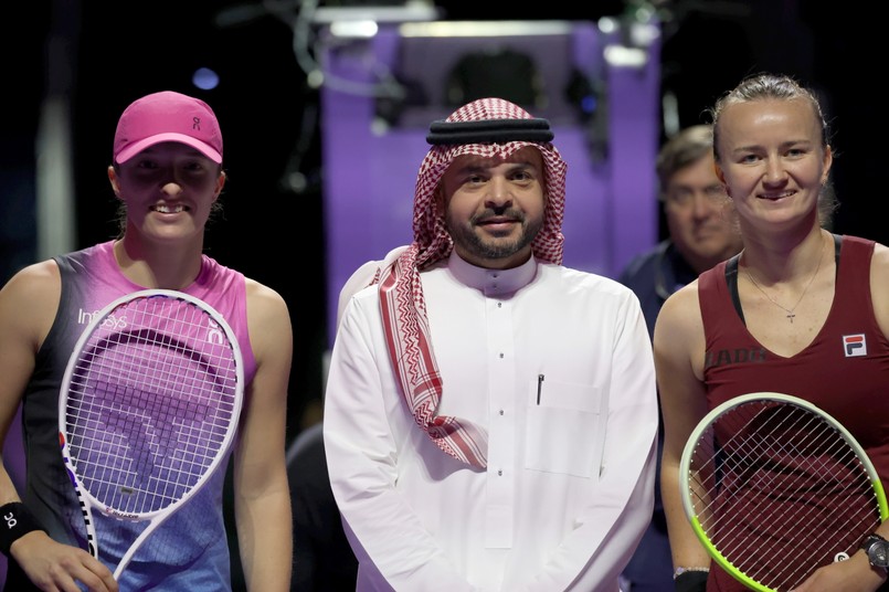 Iga Świątek i Barbora Krejcikova