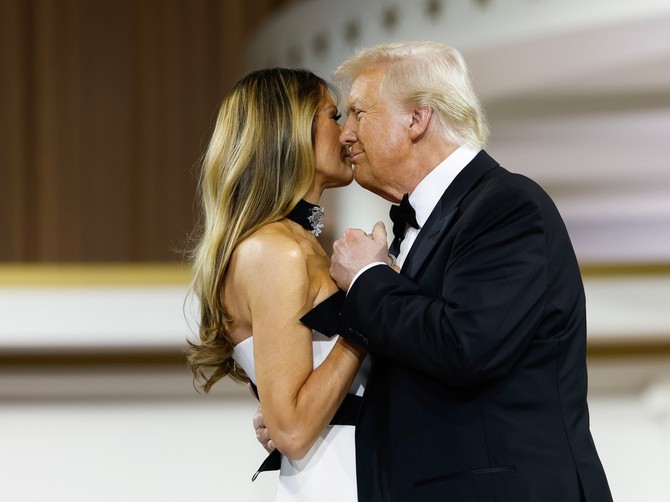 Melanija i Donald Tramp