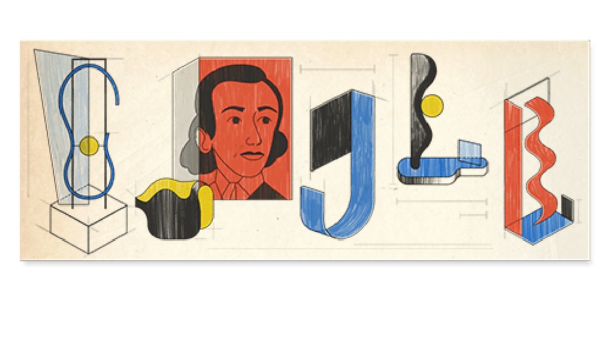 Katarzyna Kobro na Google Doodle