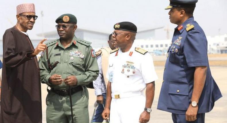 Security Chiefs meet Buhari, say security strategy working [NAN]