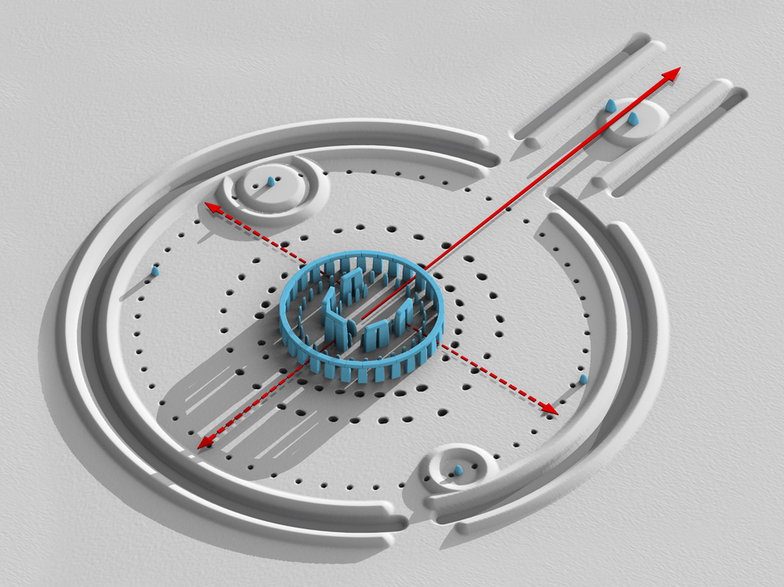 Stonehenge in 3D (public domain)