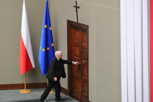 Prezes PiS Jarosław Kaczyński