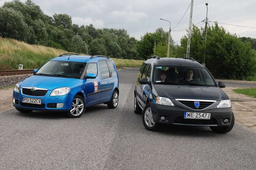 Skoda Roomster kontra Dacia Logan MCV: drożej nie zawsze znaczy więcej