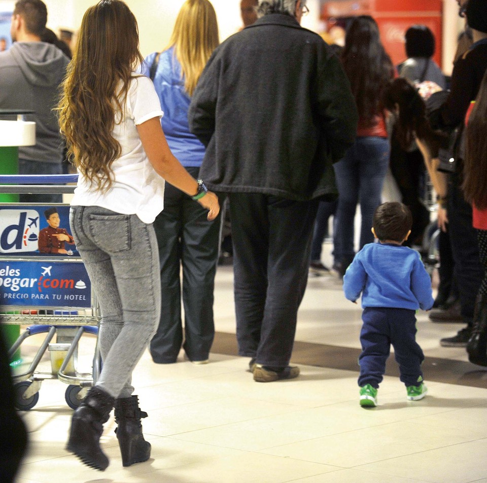 Antonella Roccuzzo z synkiem