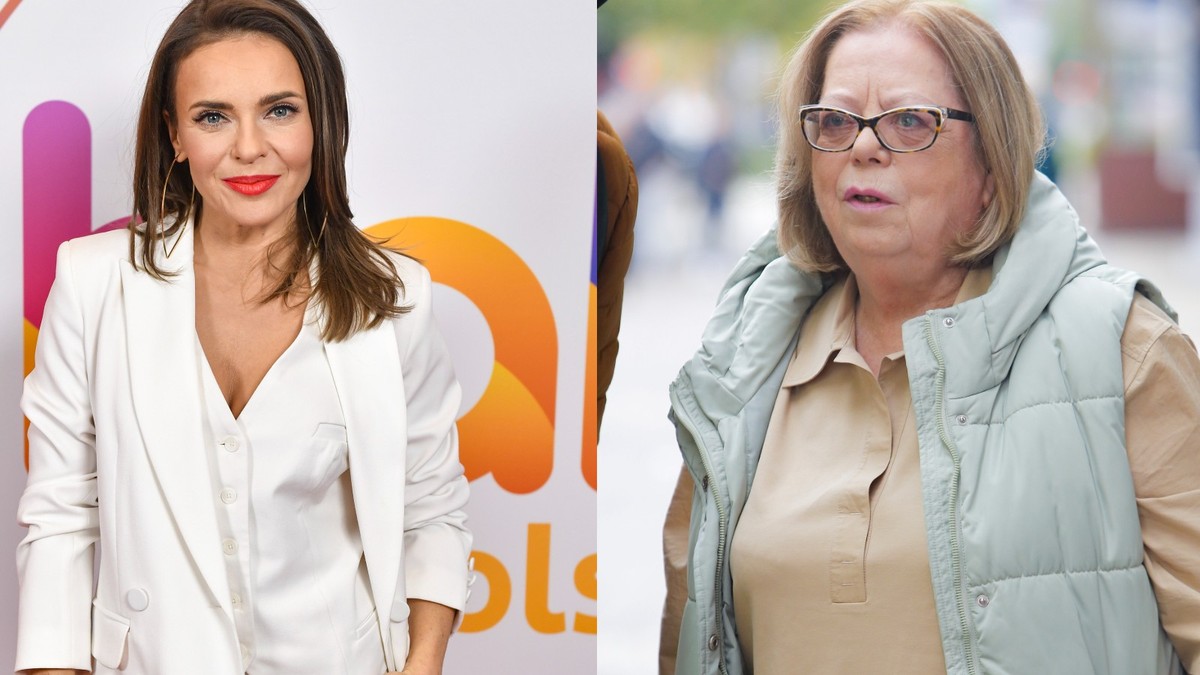 Edyta Herbuś i Elżbieta Zapendowska