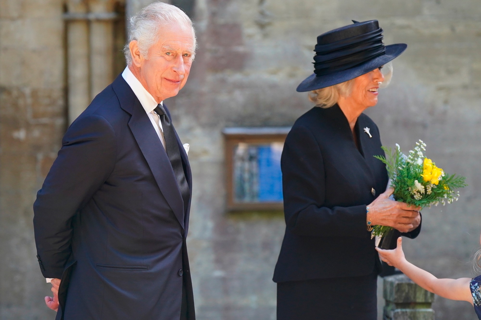 Britský kráľ Karol III. a Camilla, kráľovná manželka.