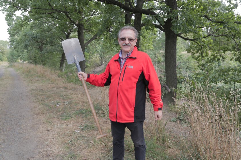 Andrzej Gaik, poszukiwacz skarbów i przewodnik z Zamku Książ