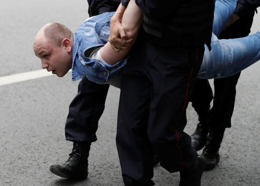 Demonstracje w całej Rosji. Policja wyjątkowo brutalna!