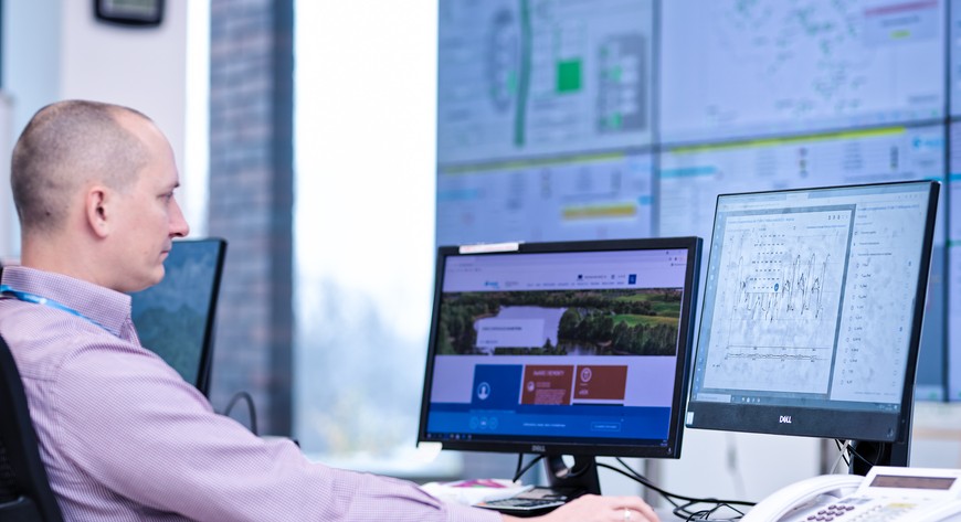 MPWiK dzięki nowoczesnej technologii sprawnie monitoruje sieć
