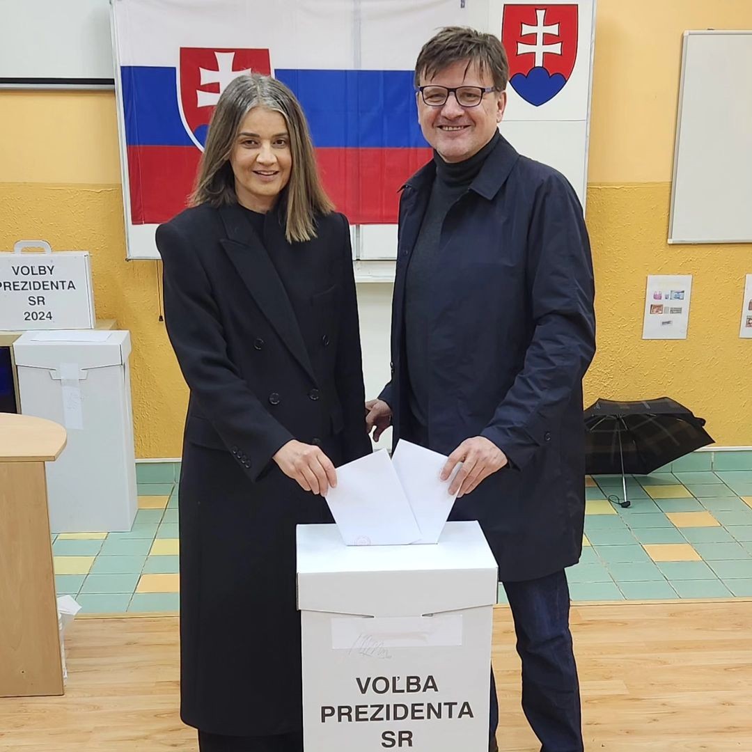 Svoj hlas v prezidentských voľbách odovzdal aj poslanec NR SR Alojz Hlina (SaS).