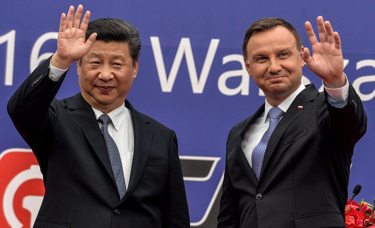 Andrzej Duda, Xi Jinping