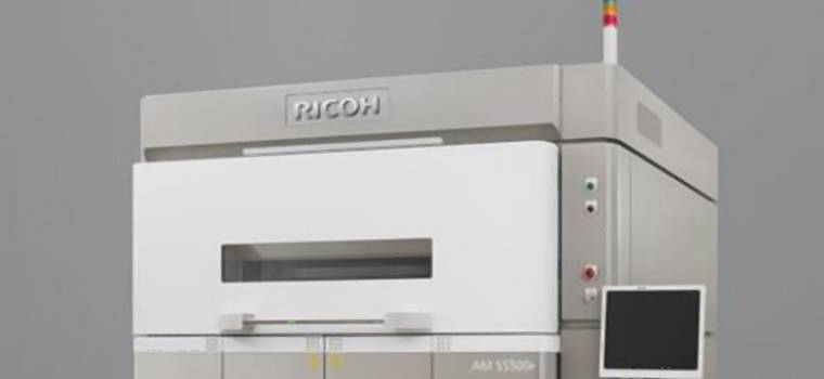 Ricoh ujawnia AM S5500P, nową, wydajną drukarkę 3D