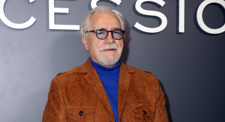 Brian Cox attends a screening of Succession season four in London, England, on March 23, 2023.Suzan Moore/PA Images via Getty Images