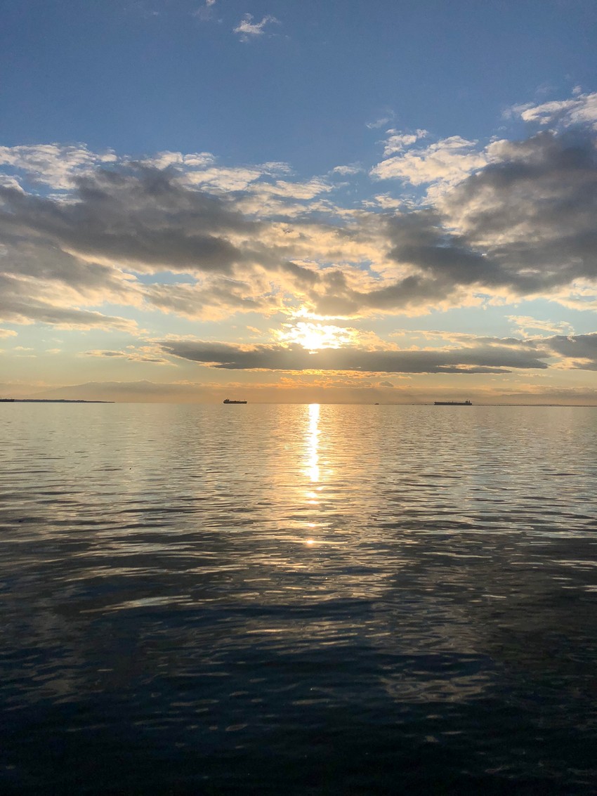 Zalazak sunca u Solunu