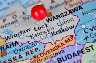 W Krakowie mężczyzna podpalił się przed konsulatem Ukrainy. Trafił do szpitala