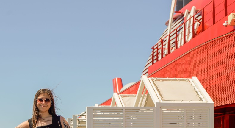 Business Insider's reporter took her first luxury cruise on board a Virgin Voyages cruise ship in the Mediterranean.Joey Hadden/Business Insider