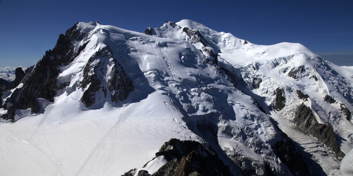 Na Mont Blanc zginęło troje alpinistów, w tym kobieta mająca obywatelstwo brytyjskie i polskie