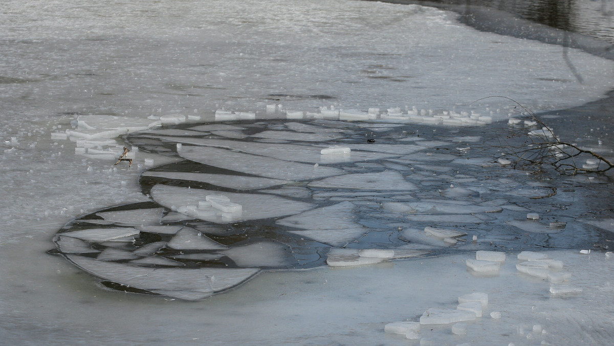 Akcja ratunkowa na jeziorze Wigry. Pod dwójką chłopców załamał się lód