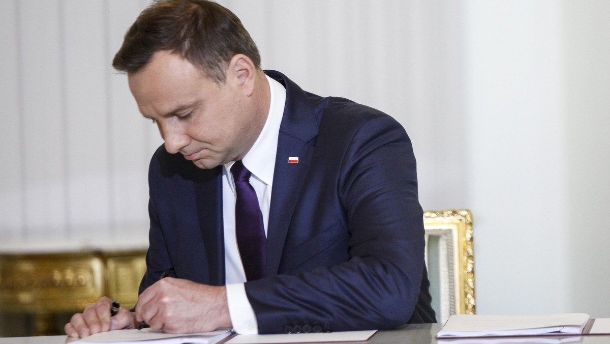 Prezydent Andrzej Duda