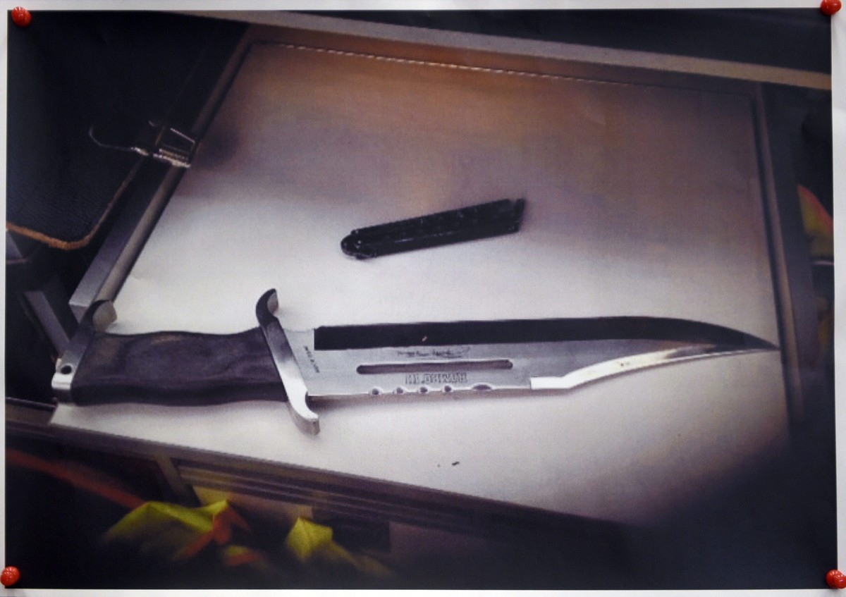 Nóż, którym zaatakowano Henriette Reker