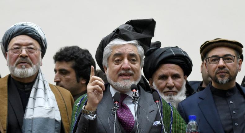 Abdullah Abdullah previously served as Afghanistan's 'chief executive' under a power-sharing deal with Ashraf Ghani