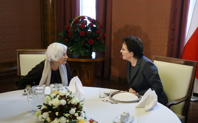 Danuta Szaflarska u Ewy Kopacz