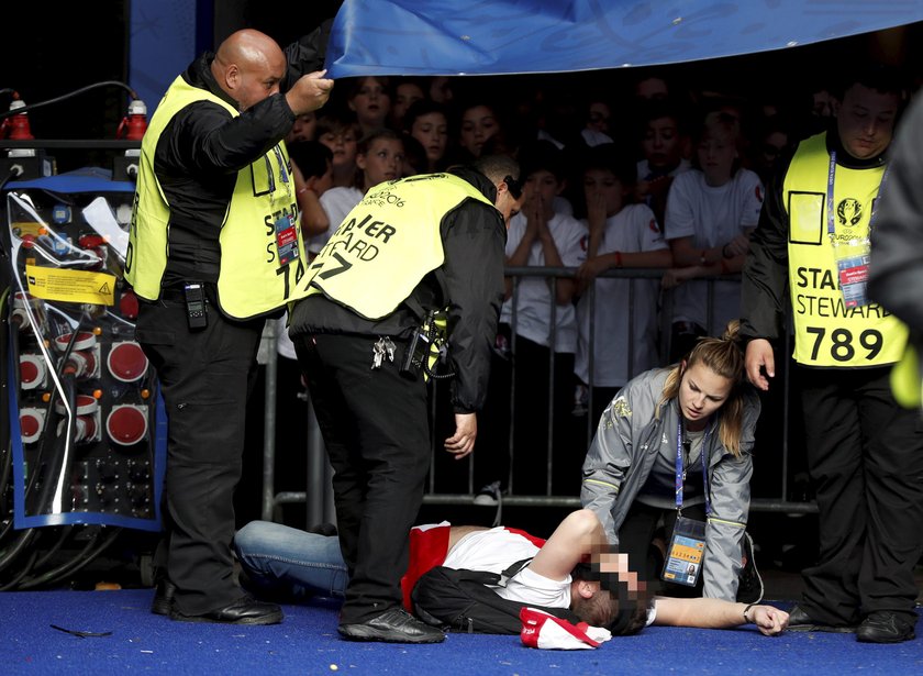 Dramat polskiego kibica na Saint-Denis FOTO