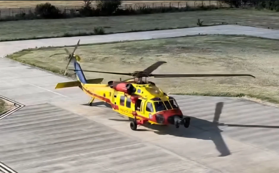 Helikopter Black Hawk iz Rumunije 