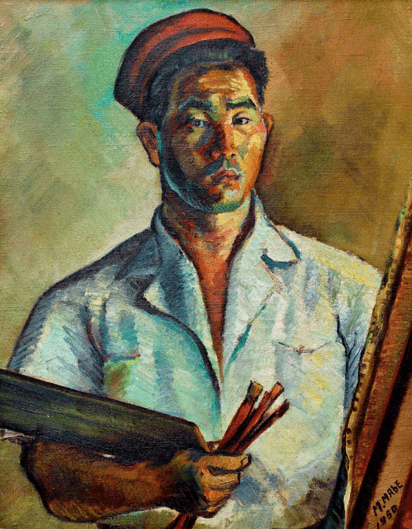 Manabu Mabe, autoportret (1950 r.)