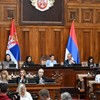Skupština Srbije, sednica  prolećnog zasedanja
