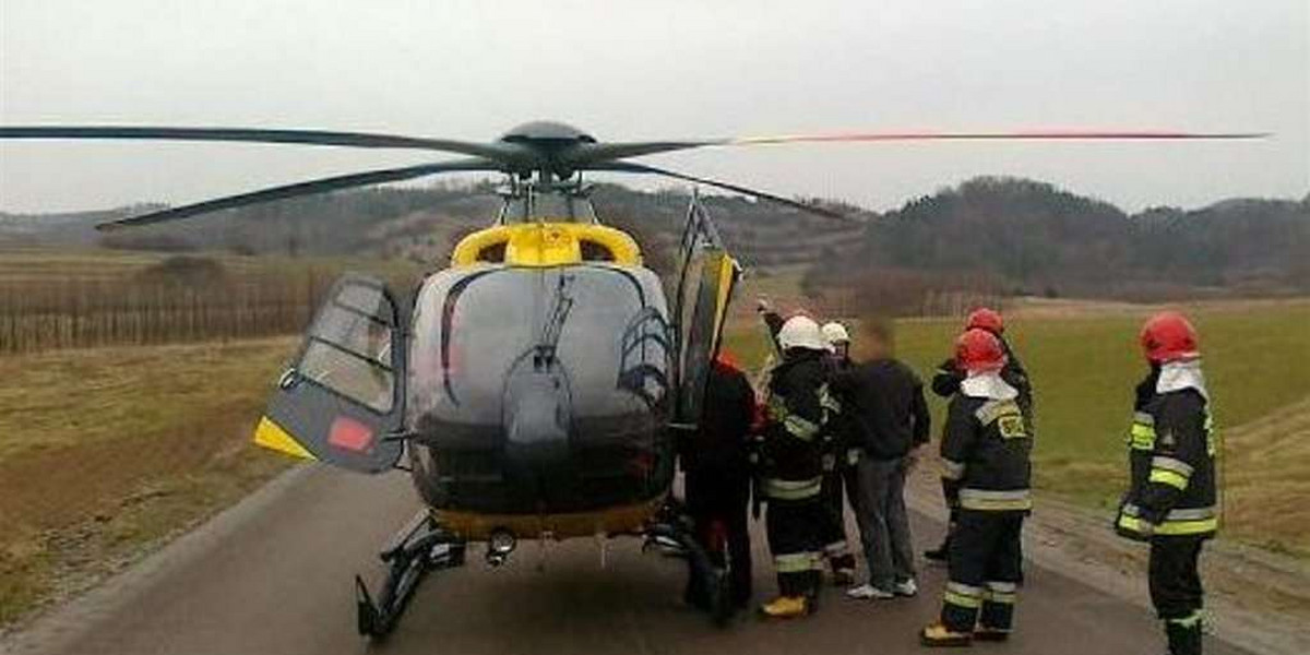 Pięć osób rannych! Wypadek na Podkarpaciu