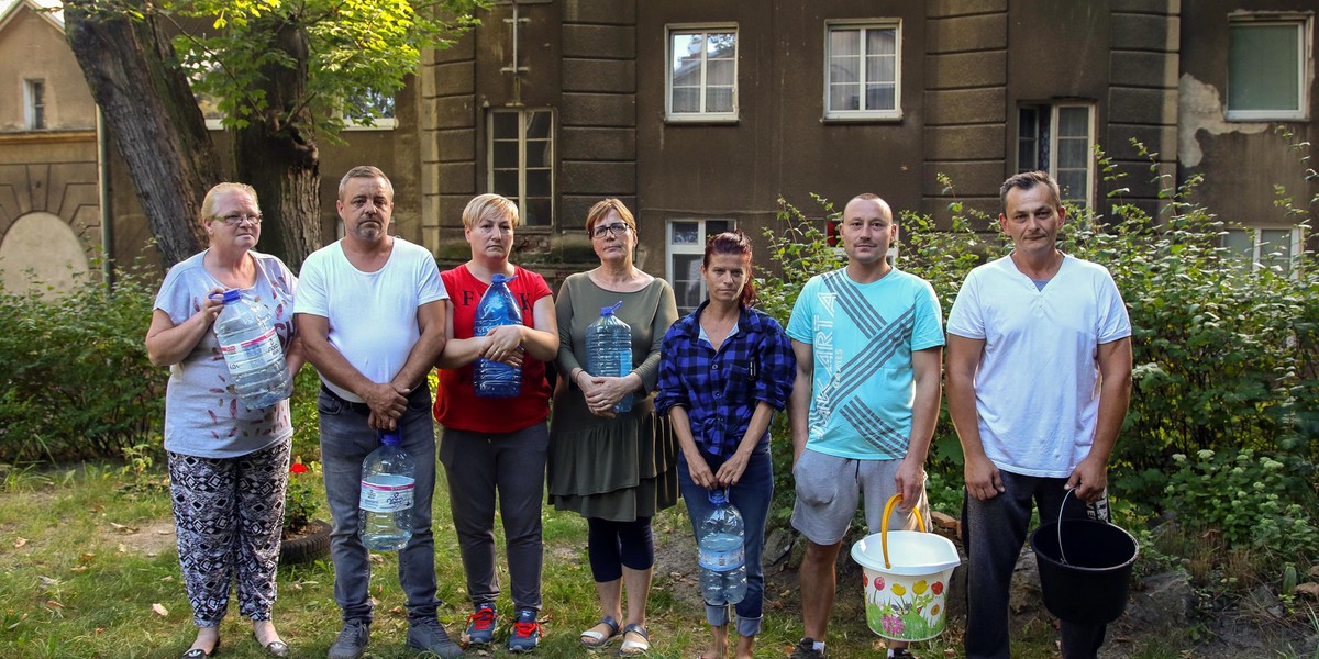 ul. Arciszewskich, mieszkańcy nie mają wody