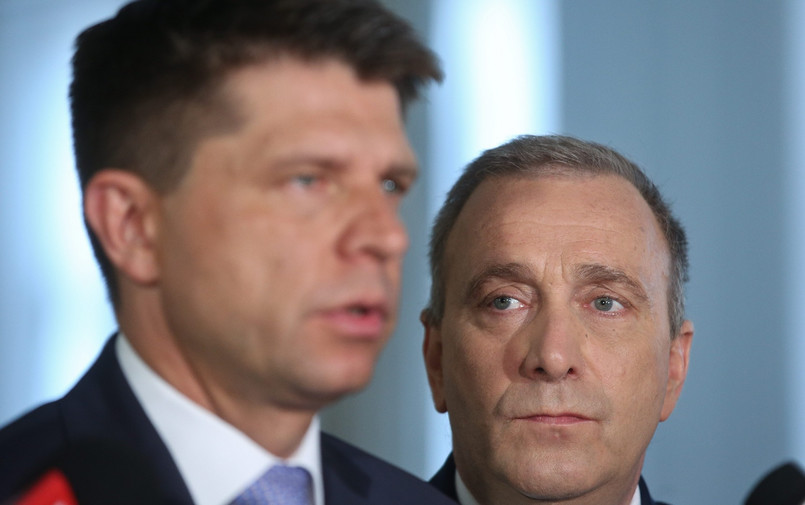 Ryszard Petru i Grzegorz Schetyna