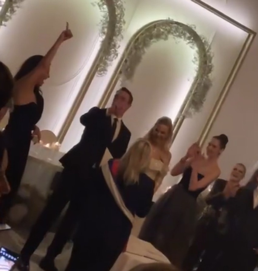 Marija Kilibarda kuma na venčanju Slavka Beleslina