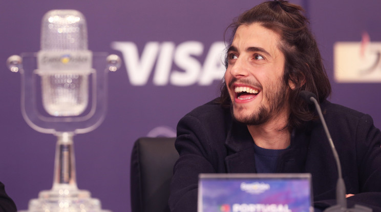 Salvador Sobral nyerte a 2017-es Eurovíziós Dalfesztivált, így Portugália rendezheti meg a 2018-as versenyt /Illusztráció: Northfoto