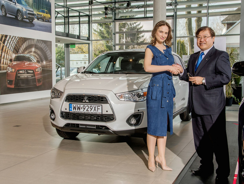 Anna Cieślak i Maciej Stuhr ambasadorami Mitsubishi