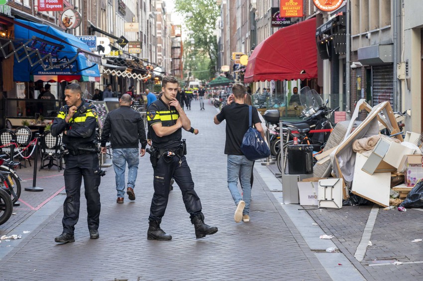 Mesto na kojem je pucano na Petera R. de Vrisa