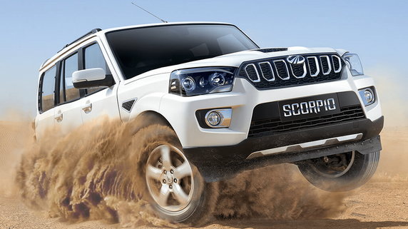 ZWYCIĘZCA: Mahindra Scorpio: 199,5 cm wysokości