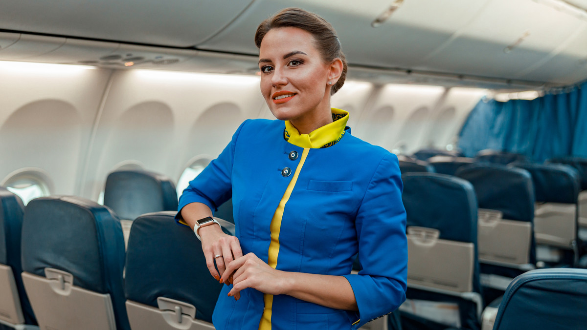 Dlaczego fotele w samolotach są w kolorze niebieskim?