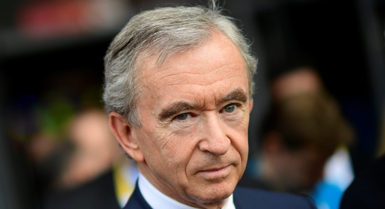 LVMH CEO Bernard Arnault took a hit to his fortune as luxury stocks tanked on Tuesday.Reuters