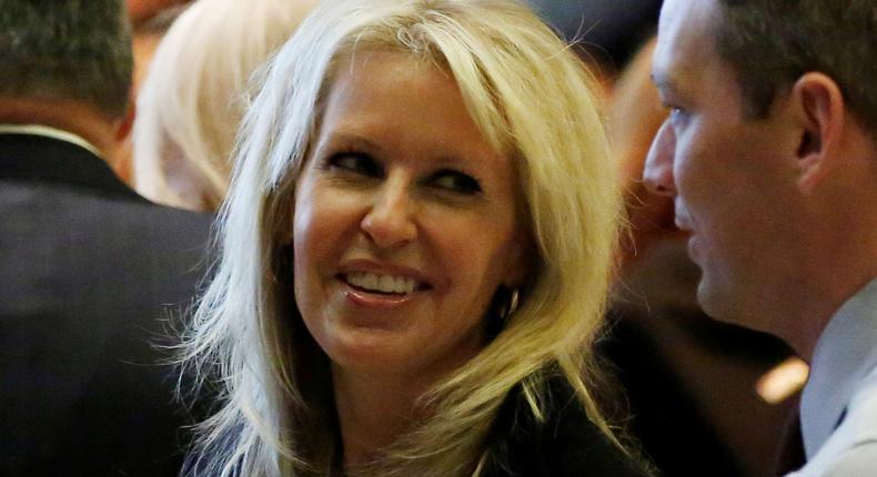 Monica Crowley, talk radio personality, stands in the lobby of Trump Tower in Manhattan, New York, U.S., December 15, 2016.