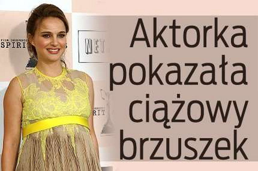 Aktorka pokazała ciążowy brzuszek