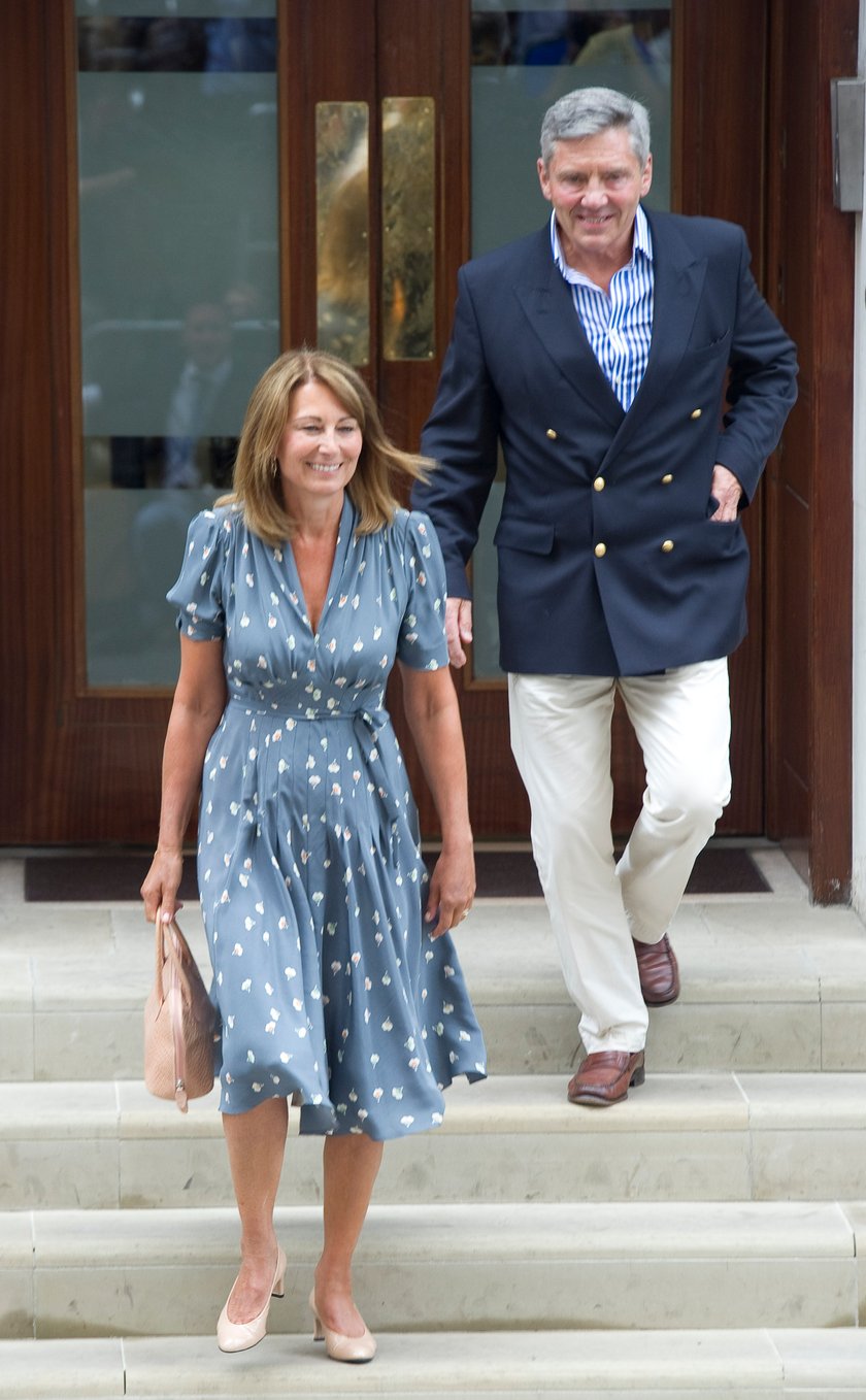 Michael Middleton and Carole Middleton