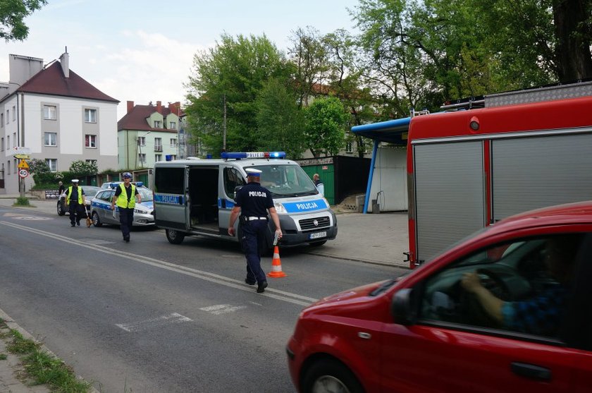 Rybnik. Wypadek na strzezonym przejeździe przy ul. Śląskiej 