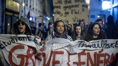 Zamieszki w Paryżu na marginesie protestu przeciwko polityce rządu