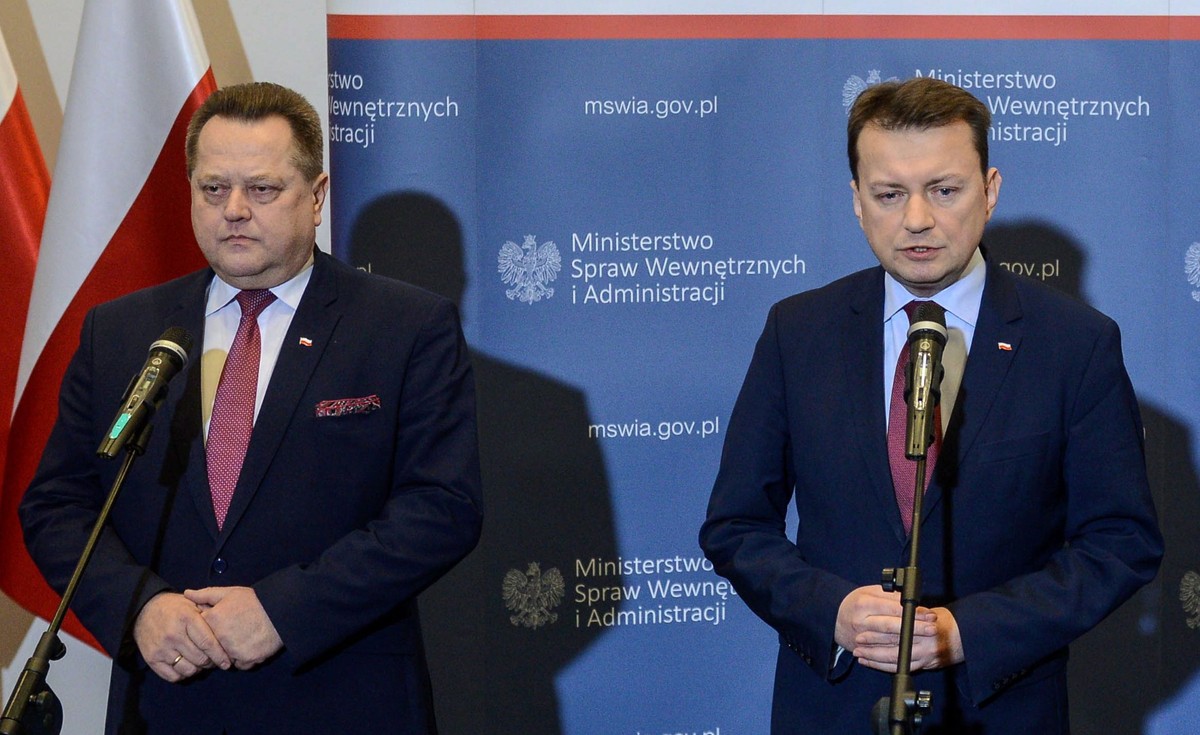 Jarosław Zieliński i Mariusz Błaszczak