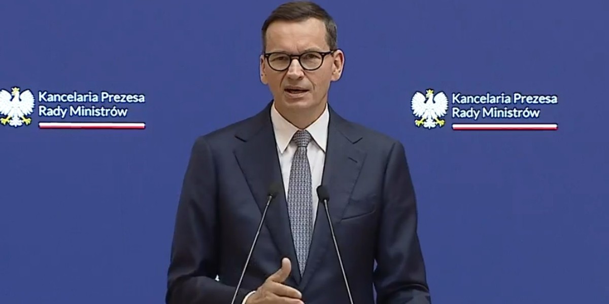 Premier Morawiecki wymienił nowe wydatki budżetu, które zwiększą deficyt o 24 mld zł w bieżącym roku